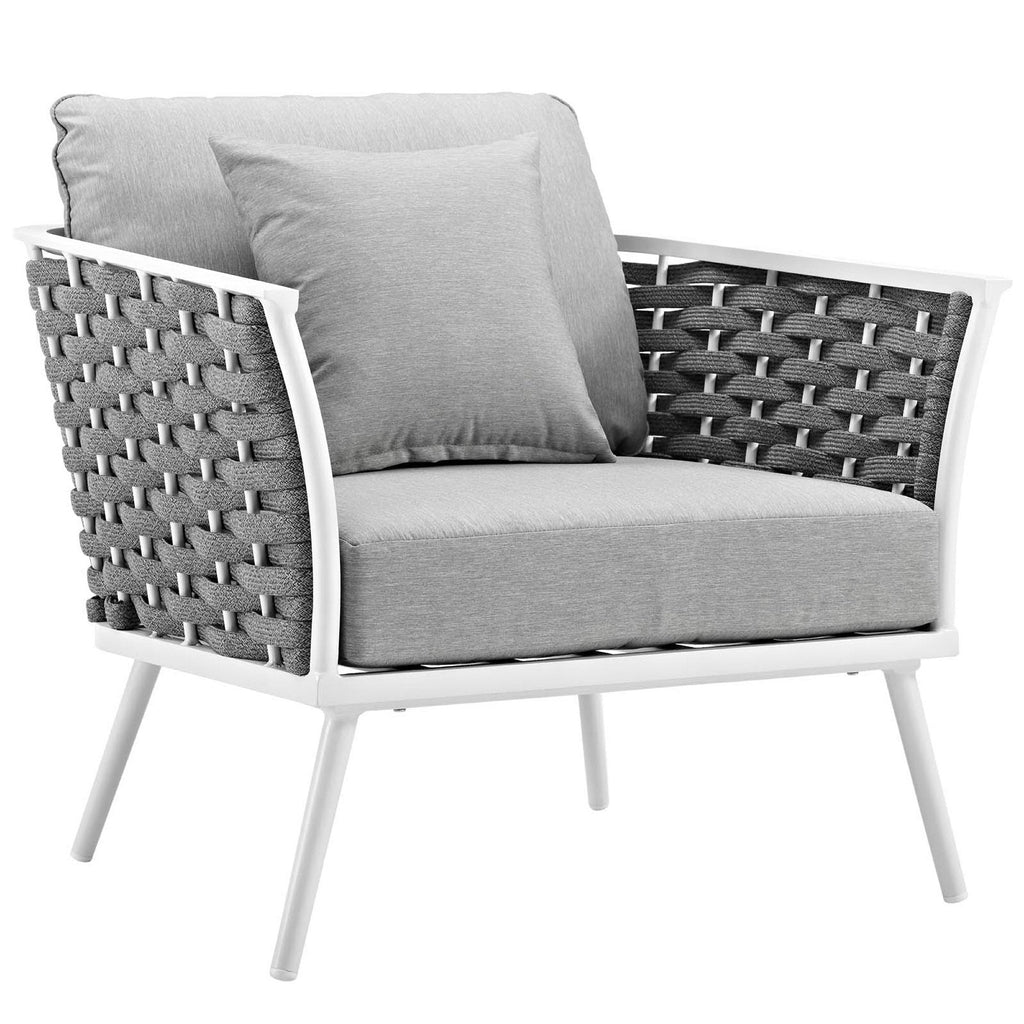 outdoor 4 Piece Outdoor Aluminum Sectional Sofa Set