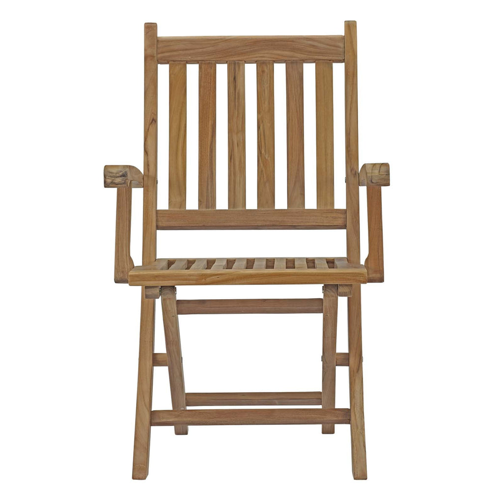 outdoor 7 Piece Outdoor Patio Teak Dining Set