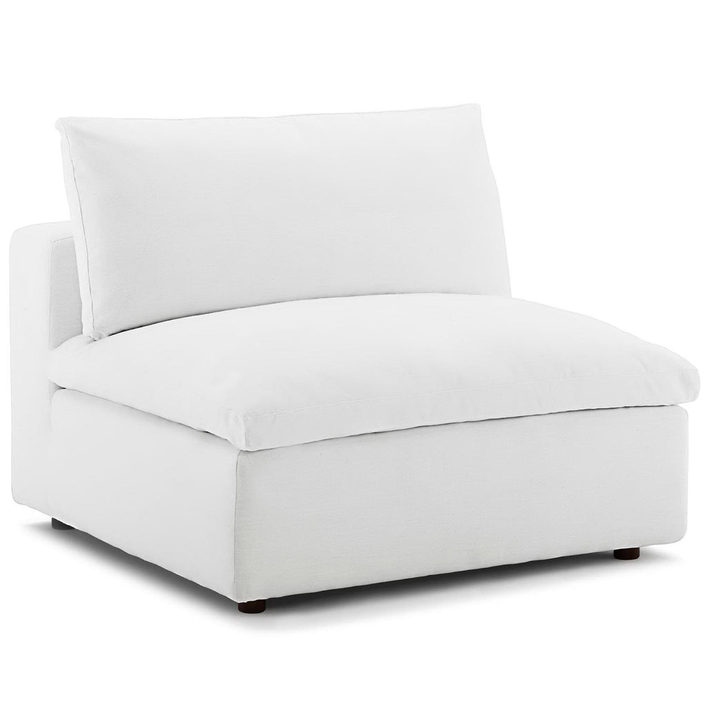 modular Down Filled Overstuffed Armless Chair