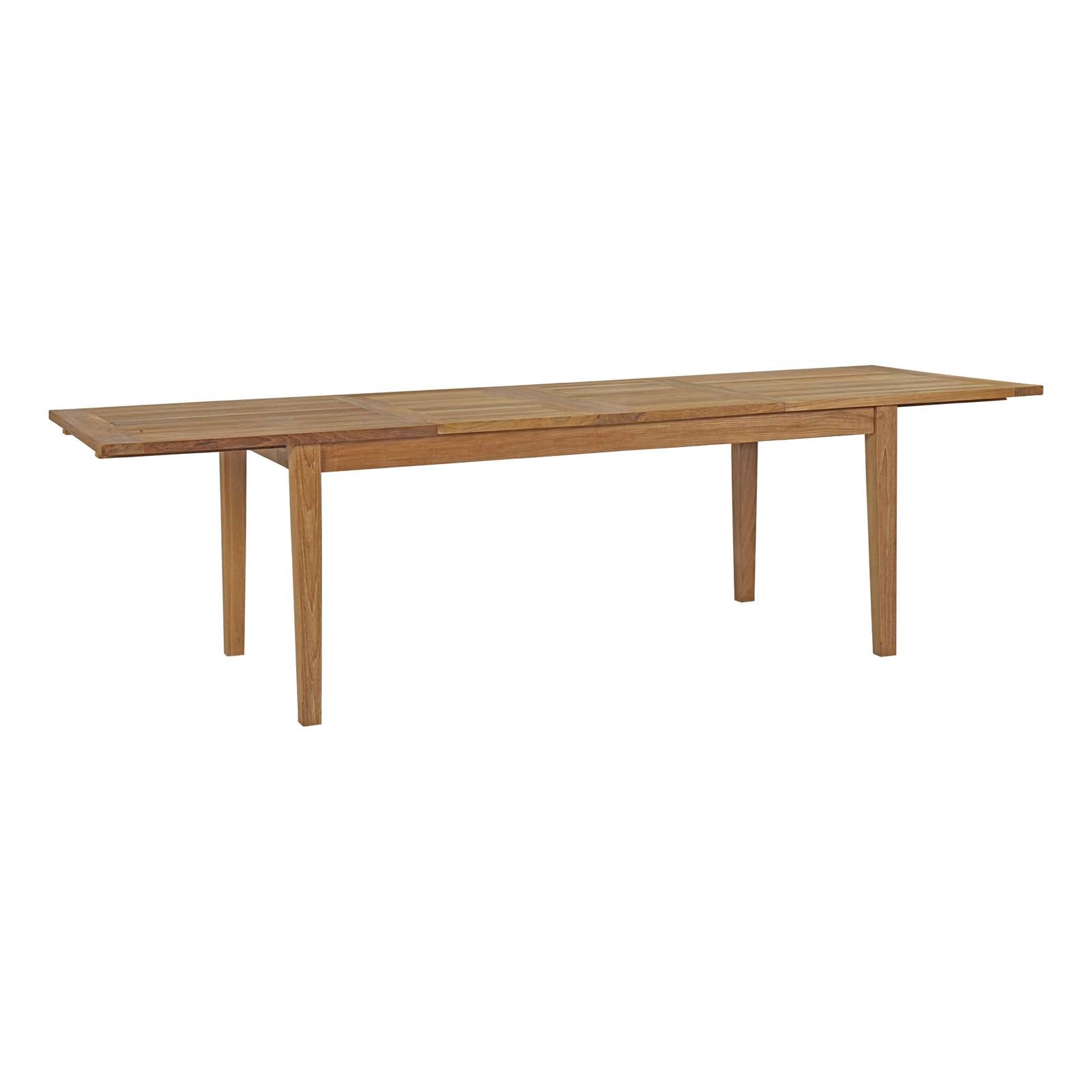 outdoor 9 Piece Outdoor Patio Teak Dining Set