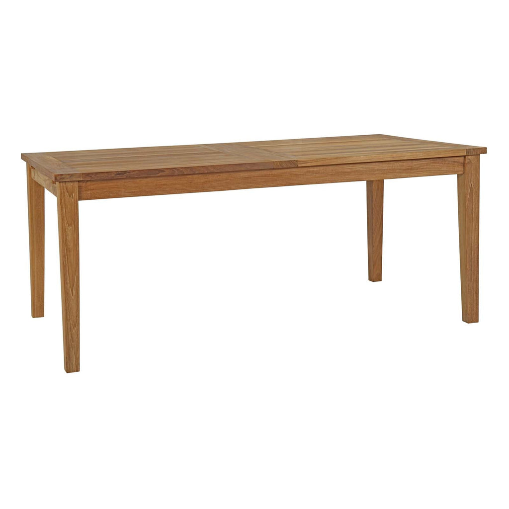 outdoor 11 Piece Outdoor Patio Teak Dining Set