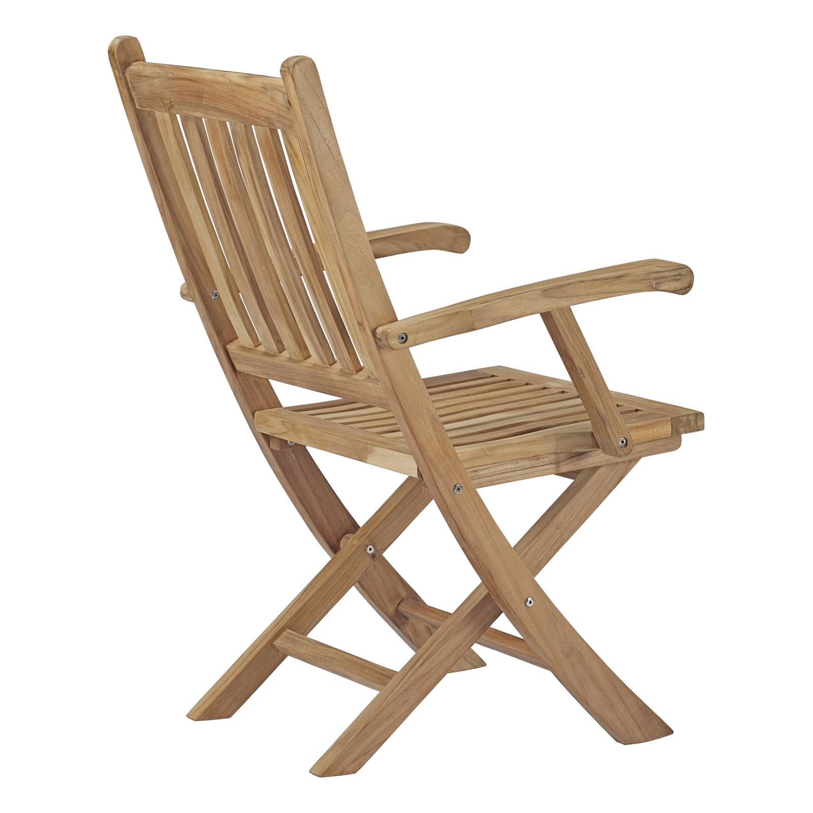 outdoor 7 Piece Outdoor Patio Teak Dining Set