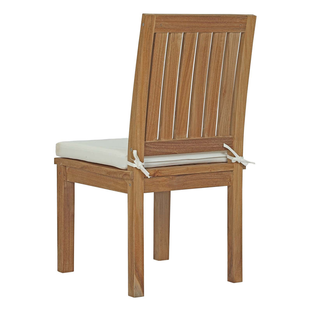 outdoor 7 Piece Outdoor Patio Teak Dining Set