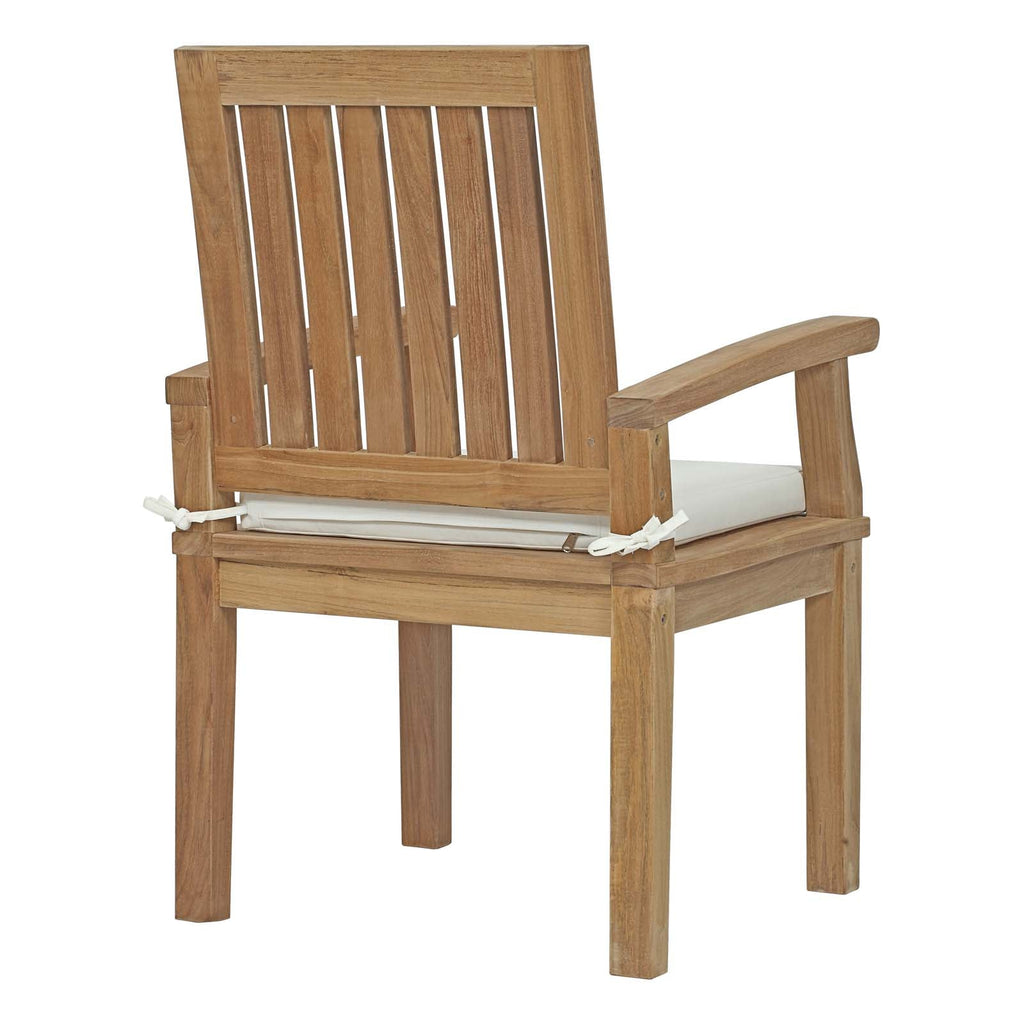 outdoor 7 Piece Outdoor Patio Teak Dining Set