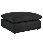 modular Down Filled Overstuffed Ottoman