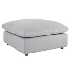 modular Down Filled Overstuffed Ottoman