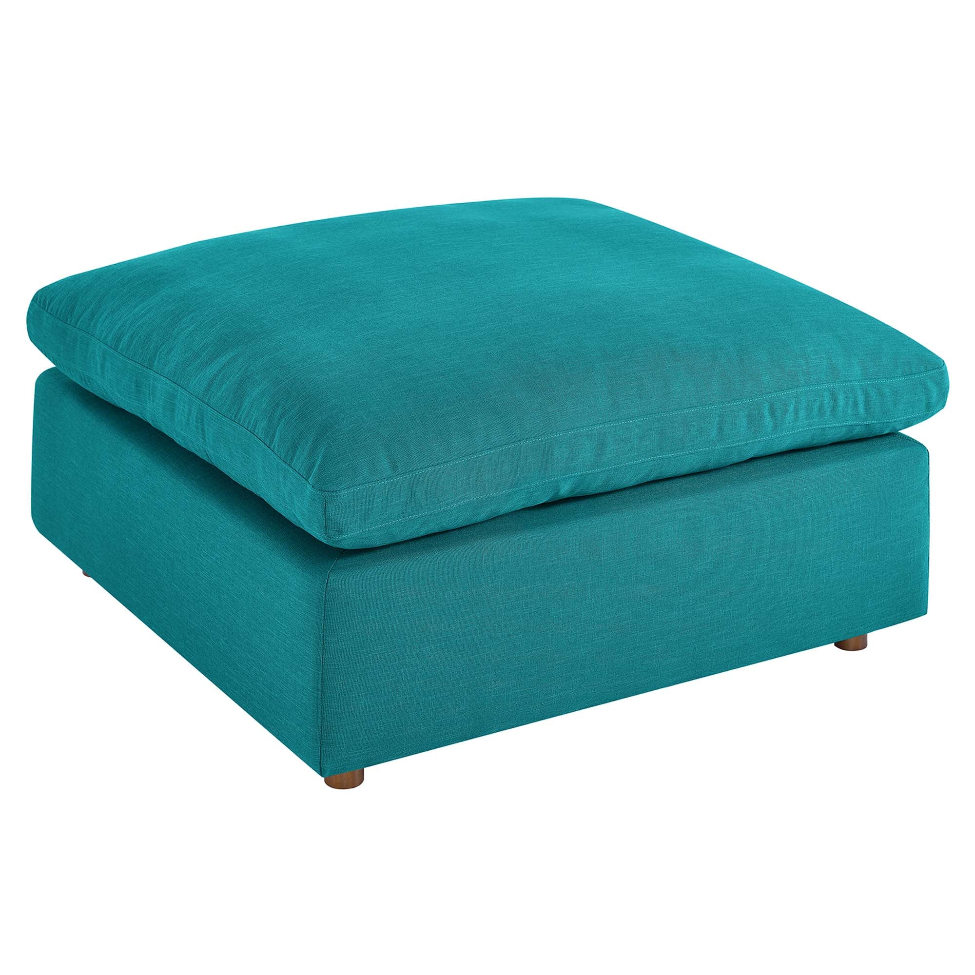 Commix Down Filled Overstuffed Ottoman - EEI-3318-TEA