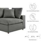 modular Down Filled Overstuffed Corner Chair