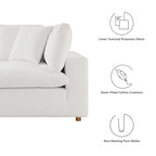 modular 7-Piece Down Filled Overstuffed Sectional Sofa