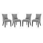 Marquis Fabric Dining Chair Set of 4