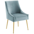 Discern Upholstered Performance Velvet Dining Chair