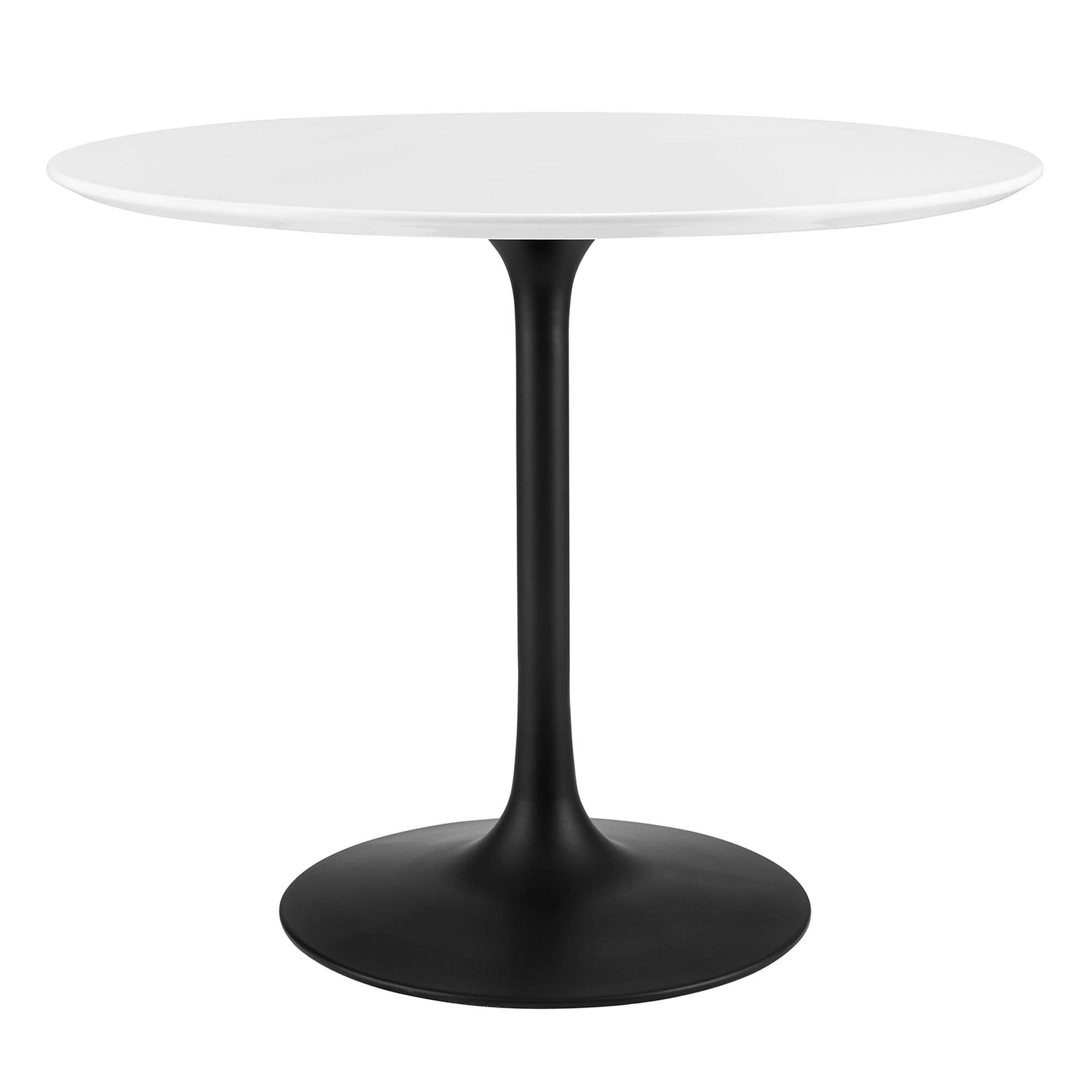 Lippa Round 36" Dining Table - EEI-3511-BLK-WHI