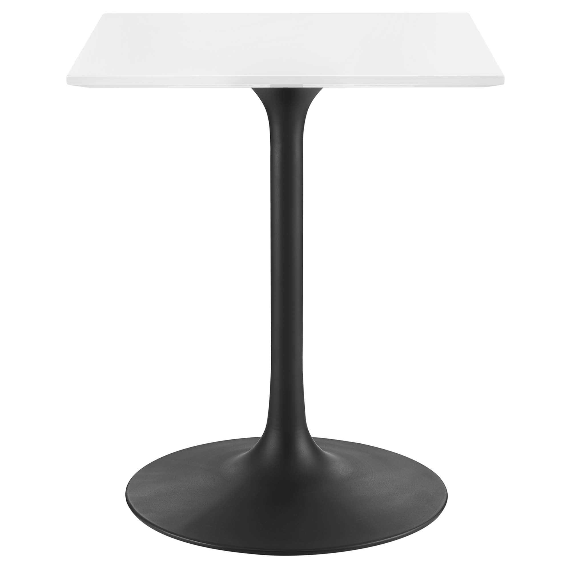 Lippa Square Wood Dining Table - EEI-3512-BLK-WHI