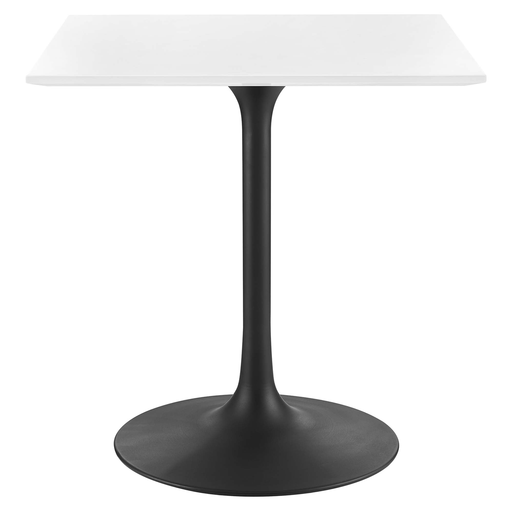 Lippa Square Wood Dining Table - EEI-3513-BLK-WHI