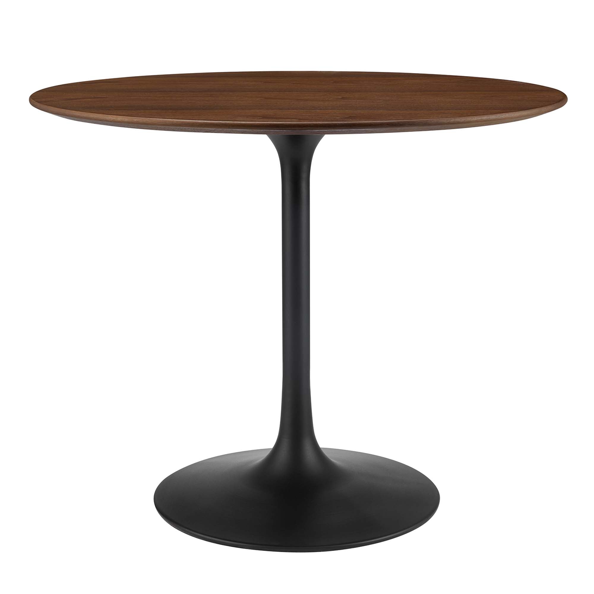 Lippa Round 36" Dining Table - EEI-3519-BLK-WAL