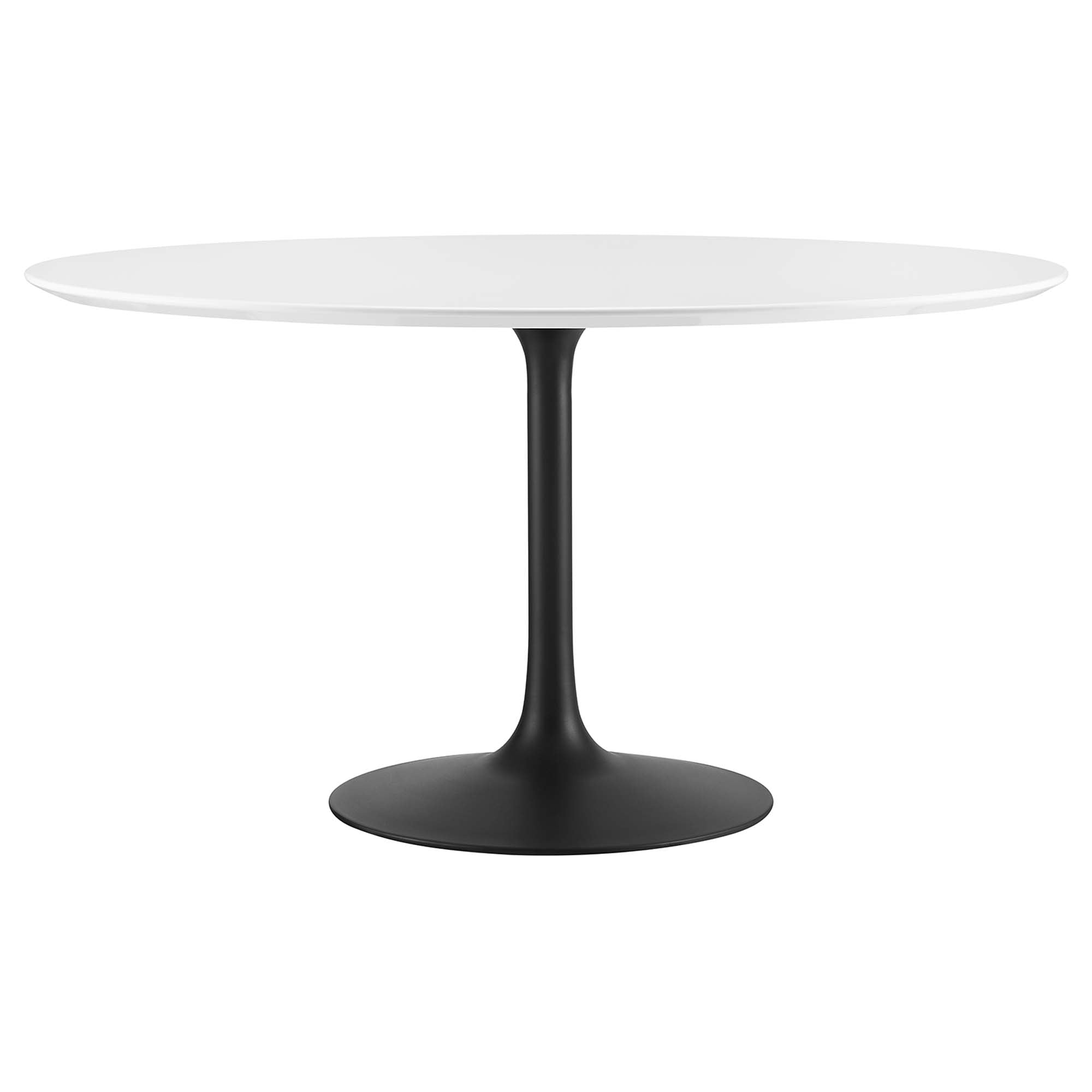 Lippa Round 54" Dining Table - EEI-3523-BLK-WHI