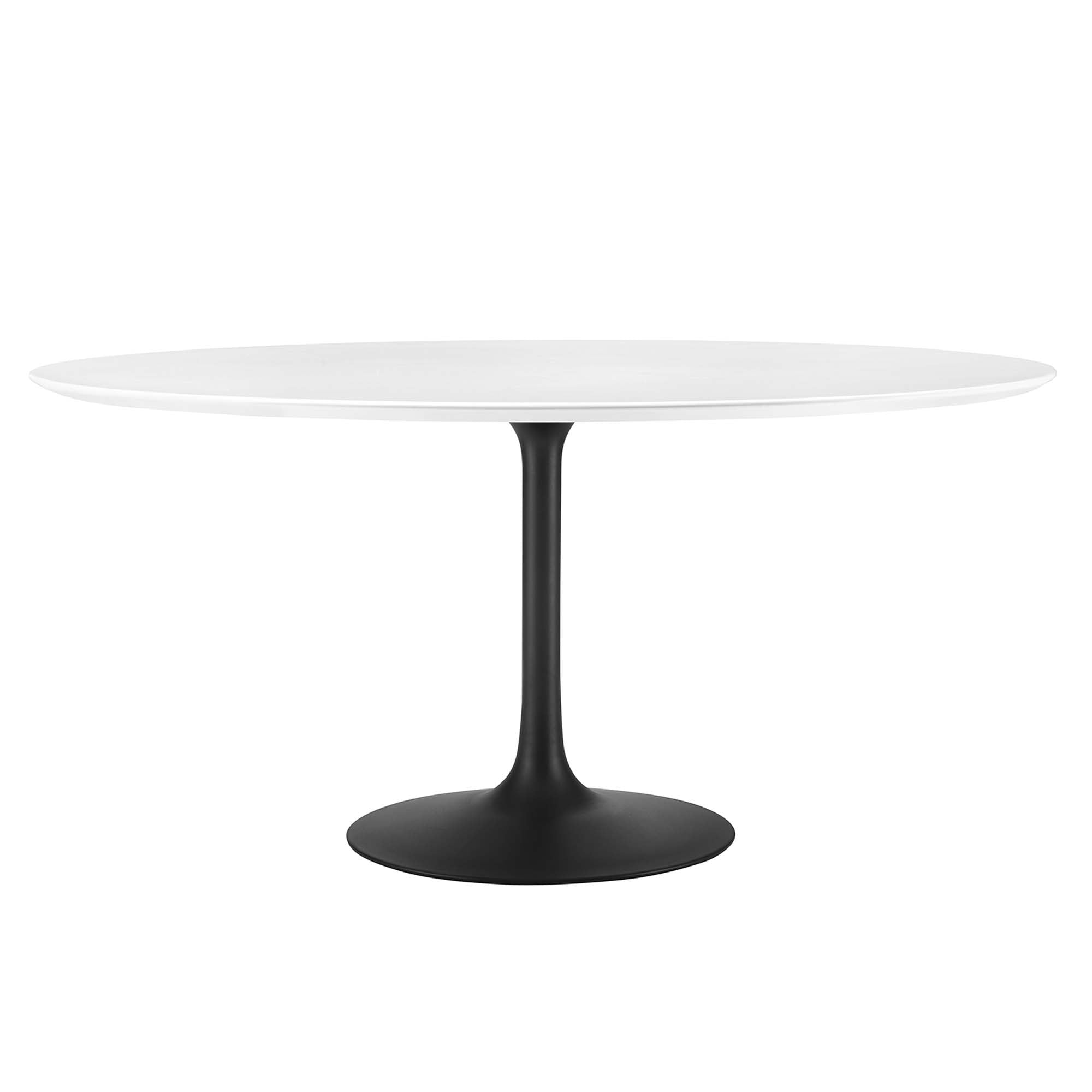 Lippa Round 60" Dining Table - EEI-3524-BLK-WHI