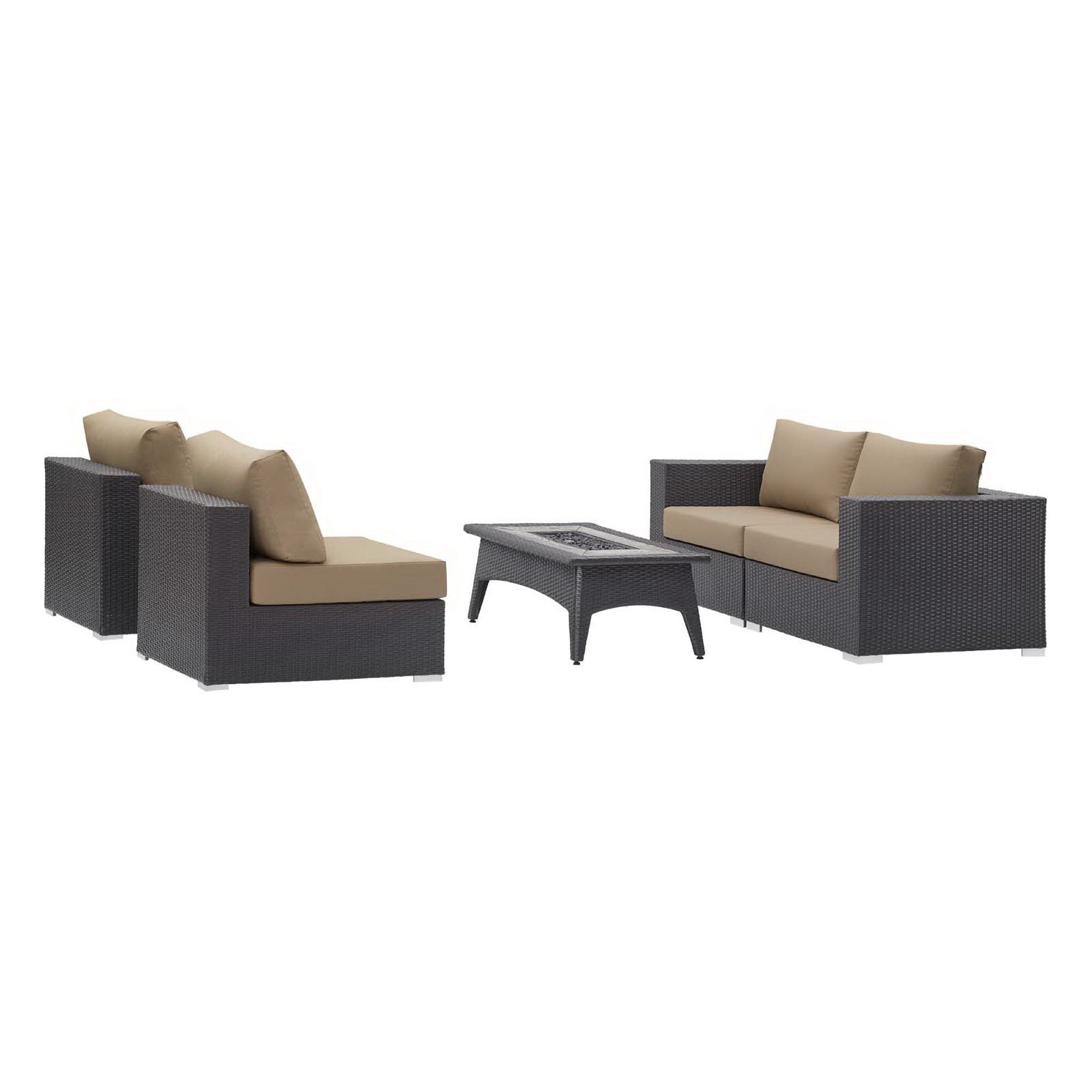 outdoor 5 Piece Set Outdoor with Fire Pit