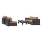 outdoor 5 Piece Set Outdoor with Fire Pit