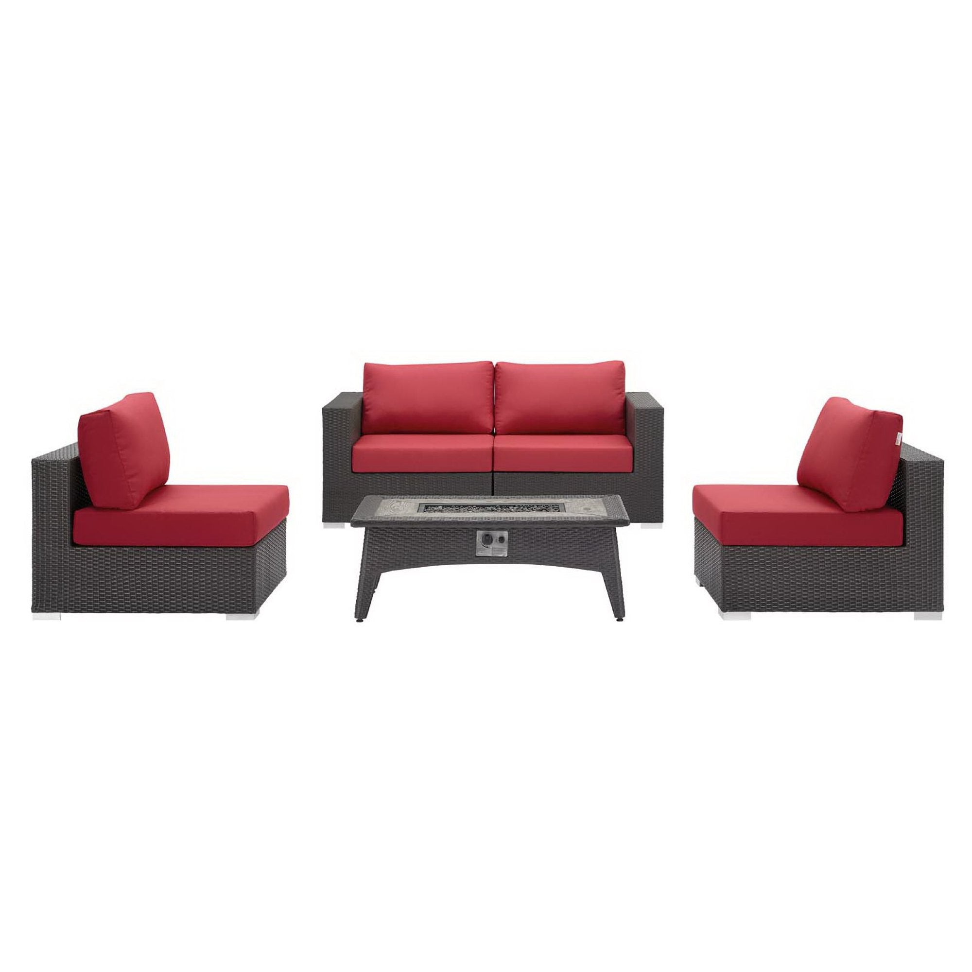 outdoor 5 Piece Set Outdoor with Fire Pit