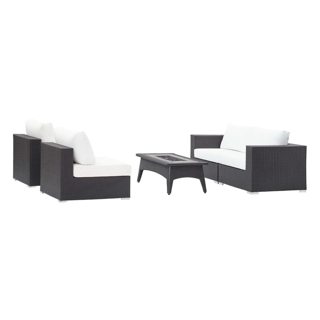 outdoor 5 Piece Set Outdoor with Fire Pit