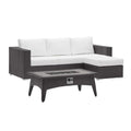 outdoor 3 Piece Set Outdoor Patio with Fire Pit