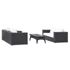 outdoor 4 Piece Set Outdoor Patio with Fire Pit
