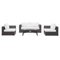 outdoor 5 Piece Set Outdoor Patio with Fire Pit