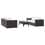 outdoor 5 Piece Set Outdoor Patio with Fire Pit