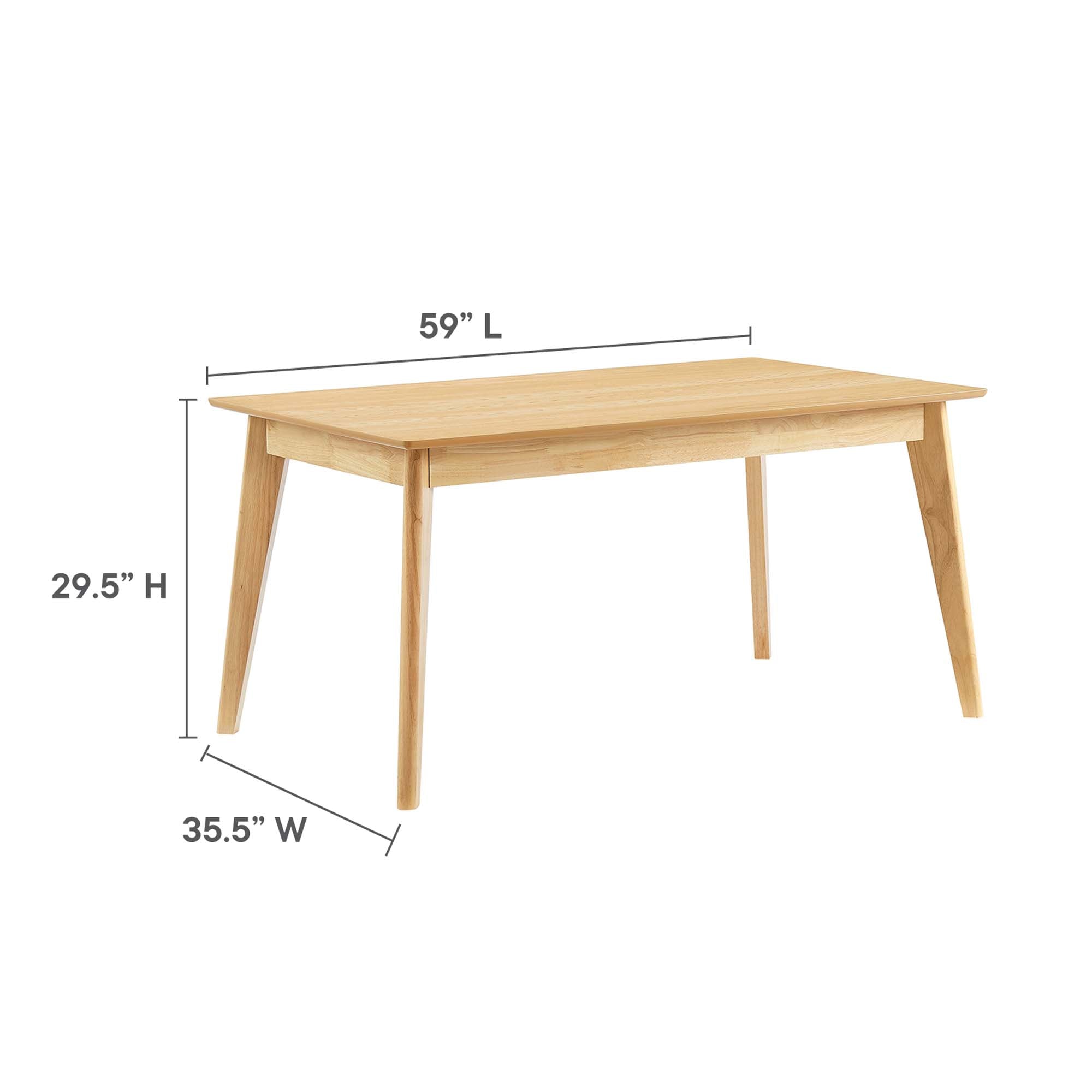 Oracle 69" Rectangle Dining Table