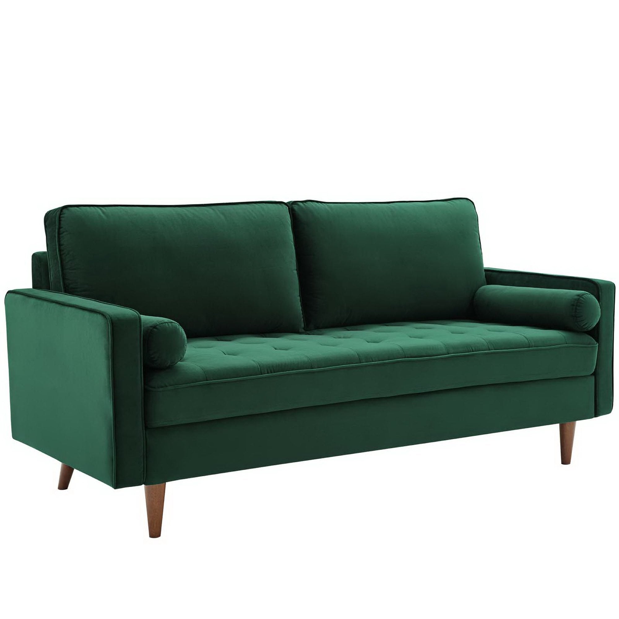 Valour Performance Velvet Sofa - EEI-3764-GRN