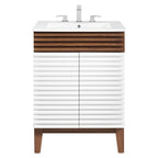 Render 18" and 24" Bathroom Vanities with White Basin Included