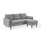 Revive Upholstered Right or Left Sectional Sofa - EEI-3867-LGR