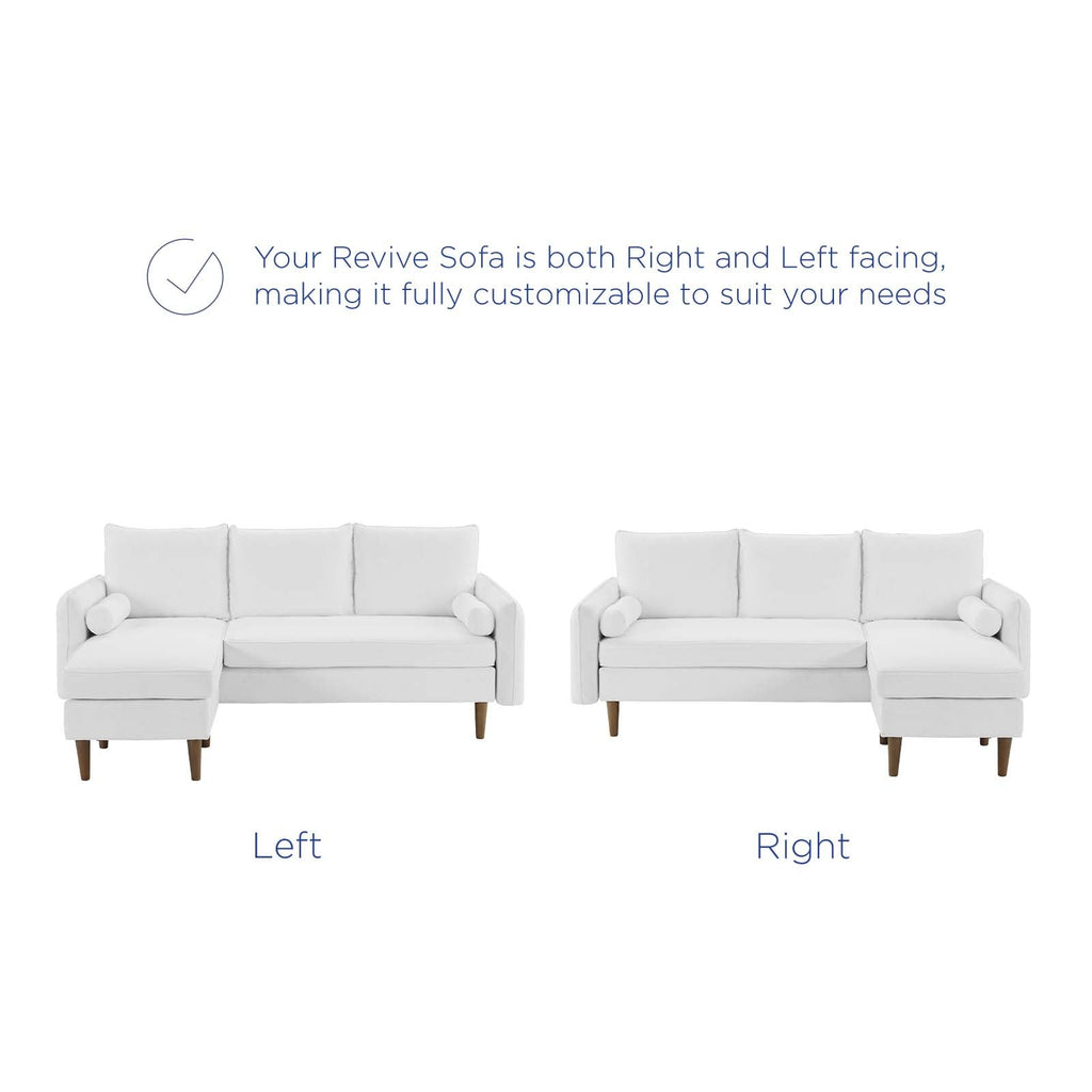 Revive Upholstered Right or Left Sectional Sofa