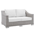 Conway Sunbrella® Outdoor Patio Wicker Rattan Sofa