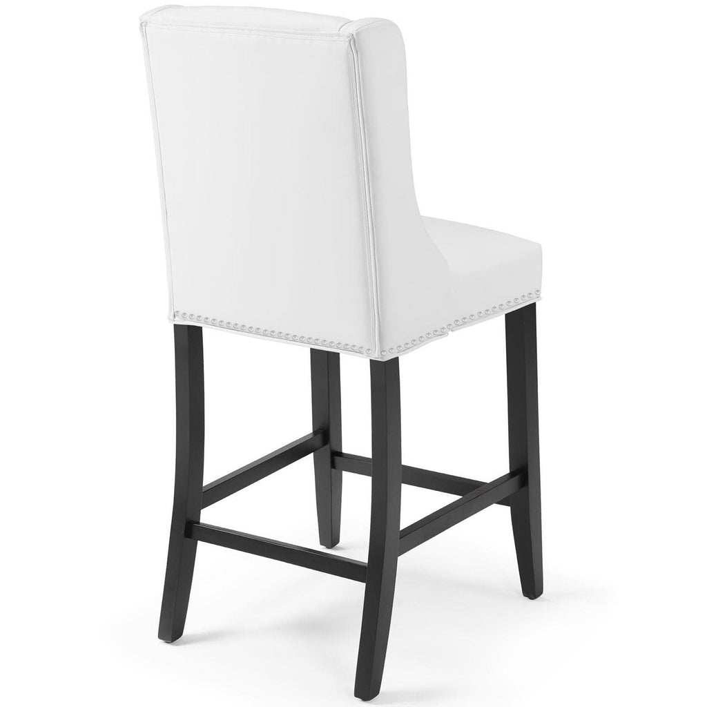 Baron Faux Leather Counter Stool Set of 2