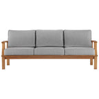 outdoor Outdoor Patio Teak Sofa