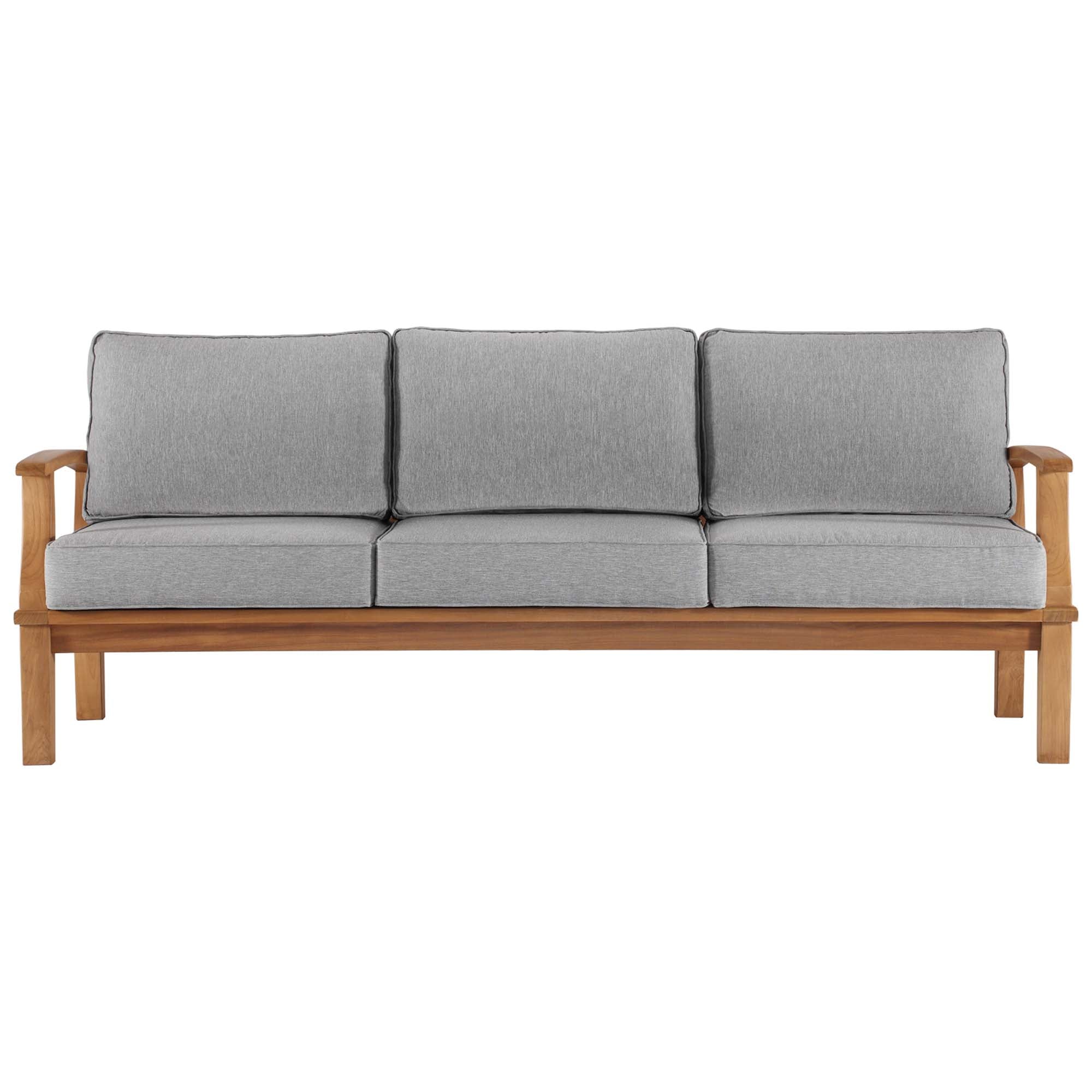 outdoor Outdoor Patio Teak Sofa