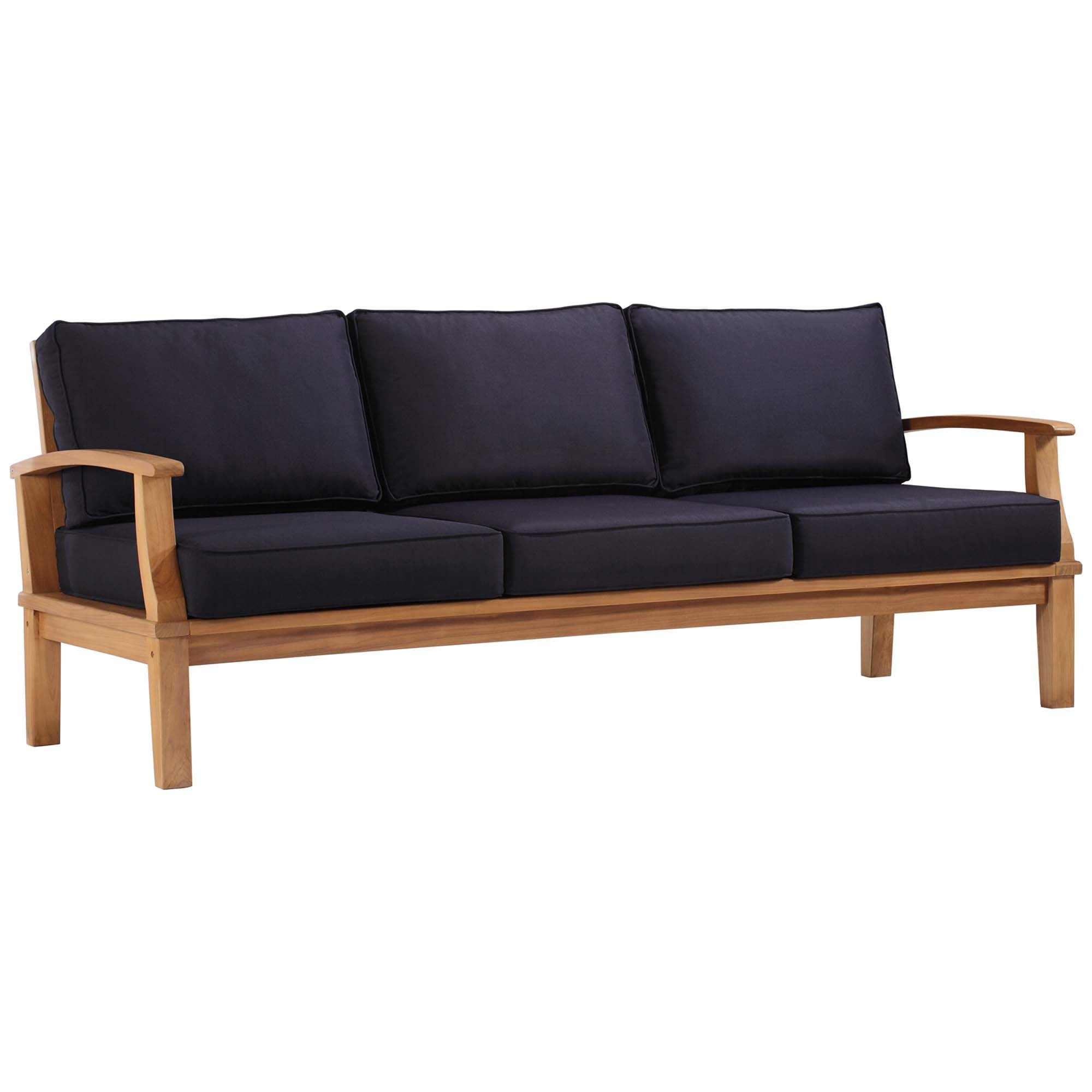 outdoor Outdoor Patio Teak Sofa
