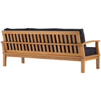 outdoor Outdoor Patio Teak Sofa