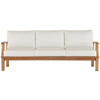 outdoor Outdoor Patio Teak Sofa
