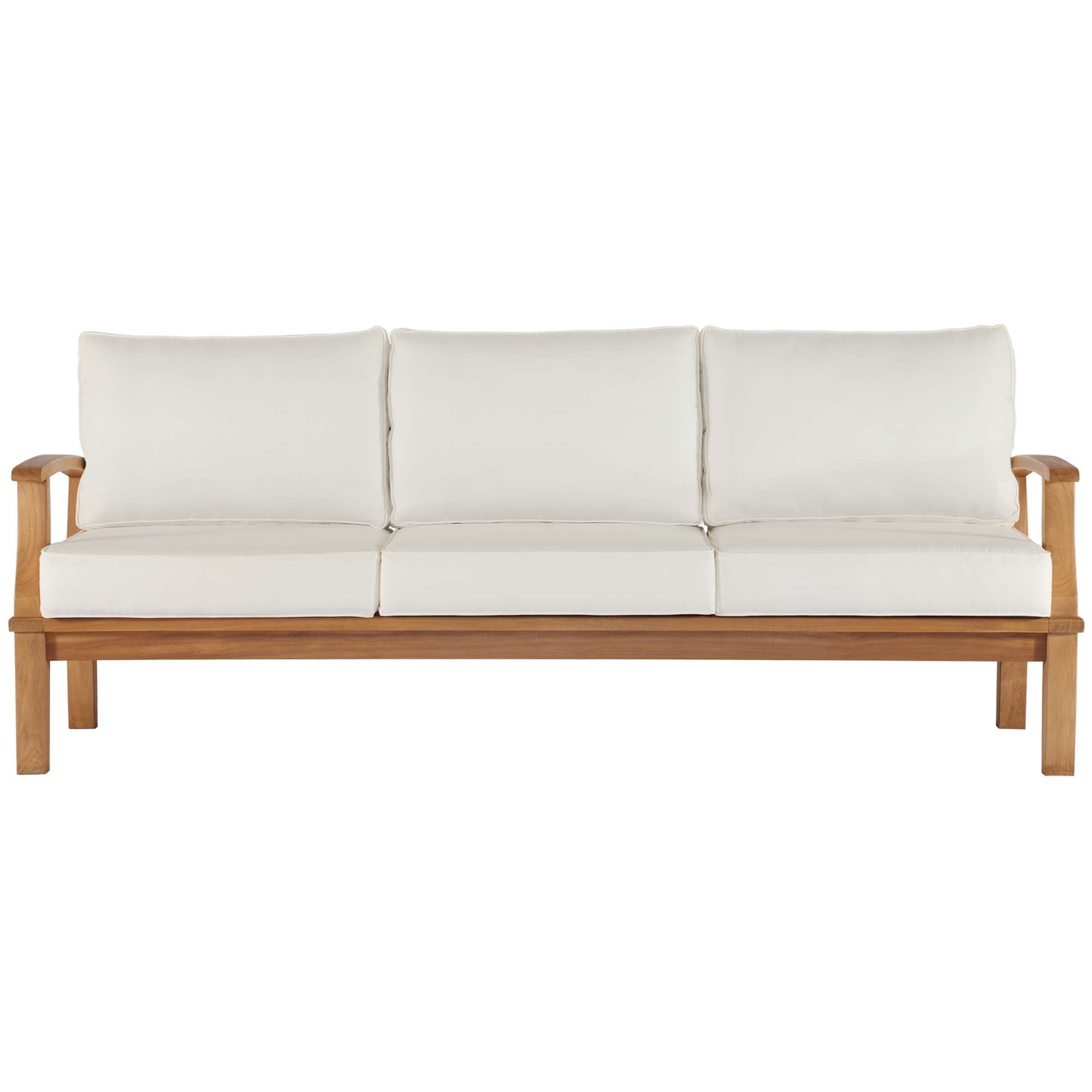 outdoor Outdoor Patio Teak Sofa