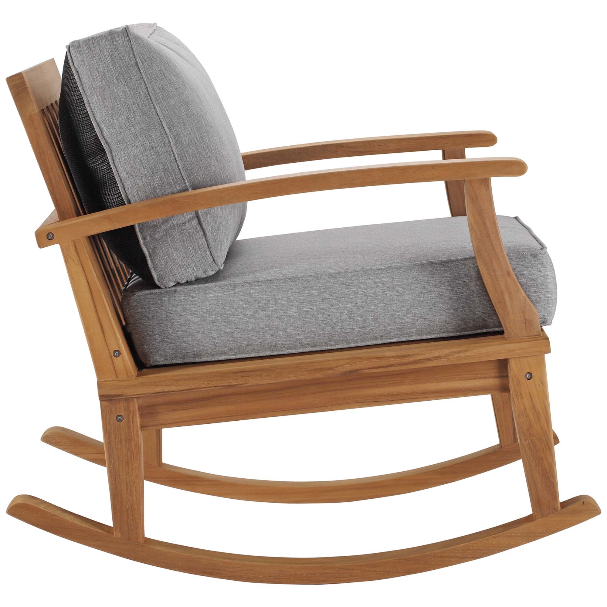 outdoor Outdoor Patio Teak Rocking Chair