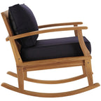 outdoor Outdoor Patio Teak Rocking Chair
