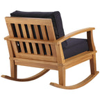 outdoor Outdoor Patio Teak Rocking Chair