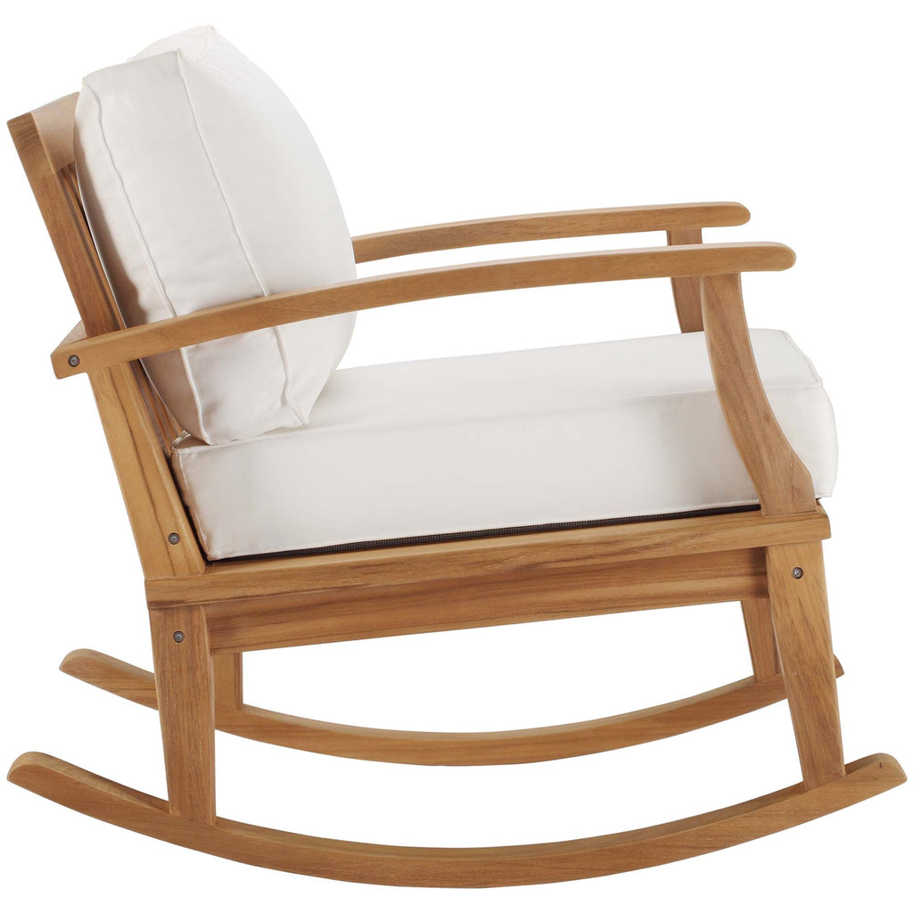 outdoor Outdoor Patio Teak Rocking Chair