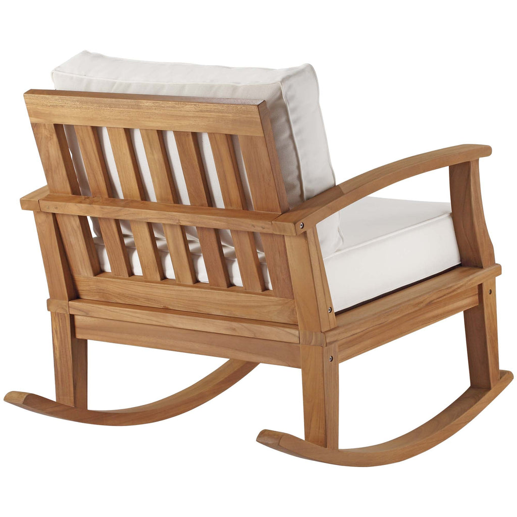 outdoor Outdoor Patio Teak Rocking Chair