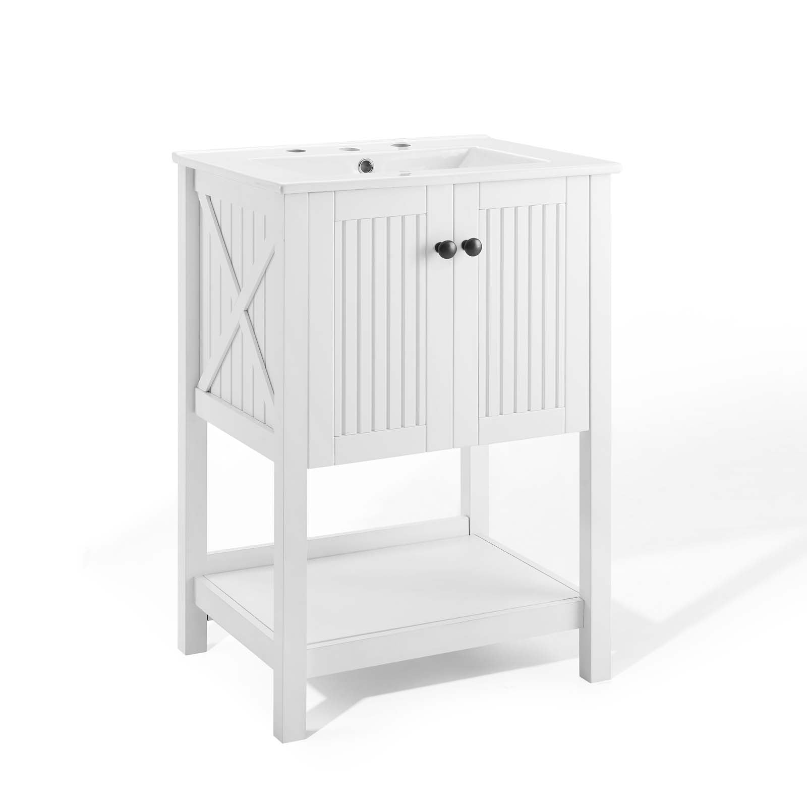 Steam Bathroom Vanity Basin Included