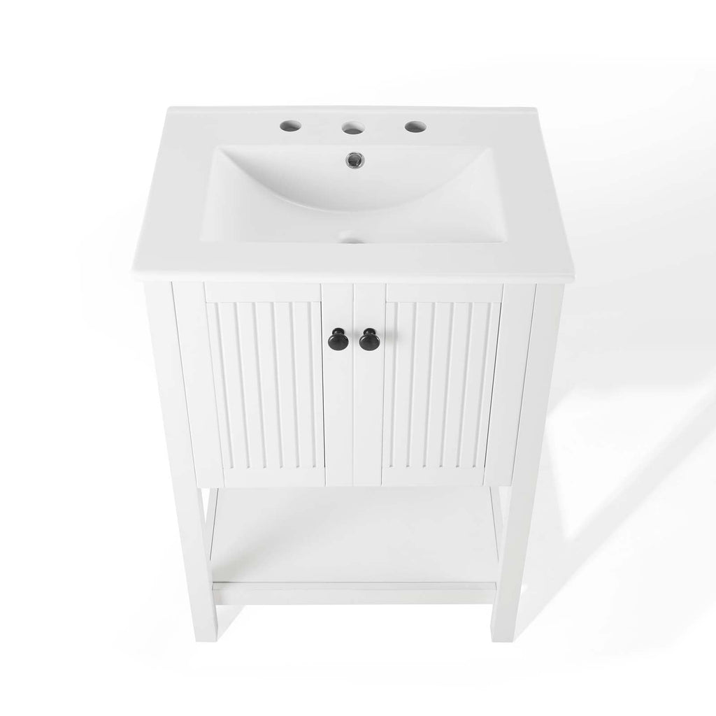 Steam Bathroom Vanity Basin Included