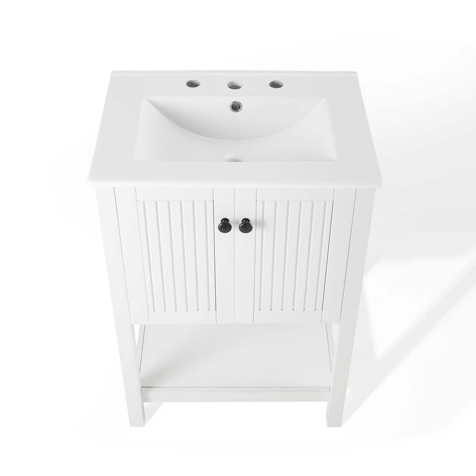 Steam Bathroom Vanity Basin Included